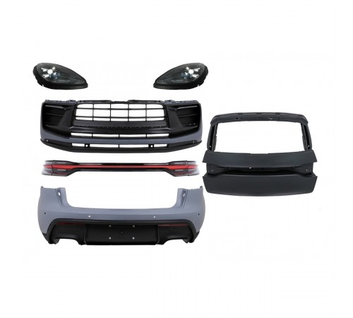 Porsche Macan atnaujinimo komplektas į 2024 metų Macan GTS modelį